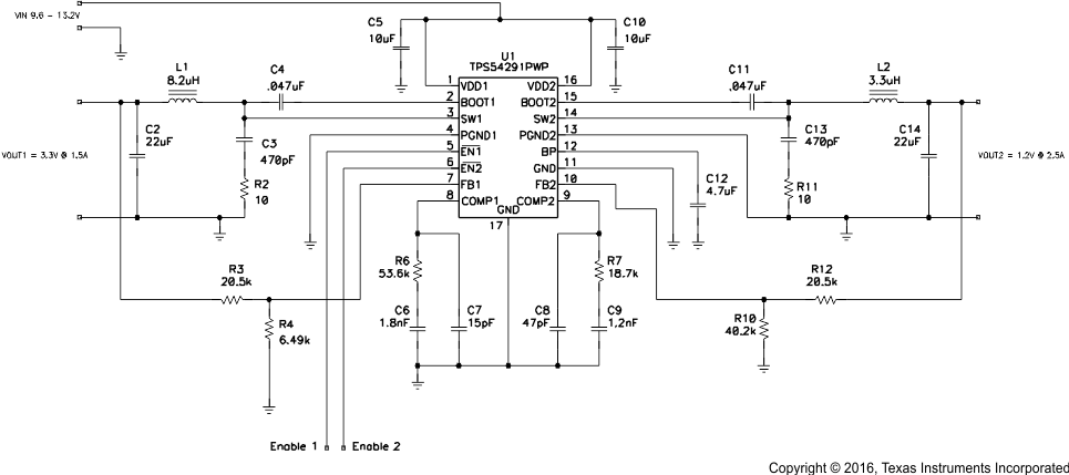 TPS54290 TPS54291 TPS54292 de_schematic_lus973.gif