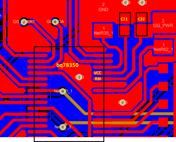 BQ78350-R1A LayoutExample.gif