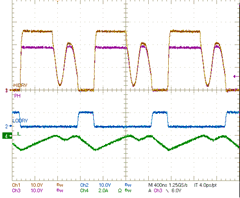 BQ24810 Converter in Discontinuous Conduction Mode During Hybrid Power Boost Mode