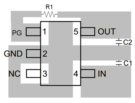 TPS79718 TPS797285 TPS79730 TPS79733 TPS797xx_LayoutRecChanges.gif