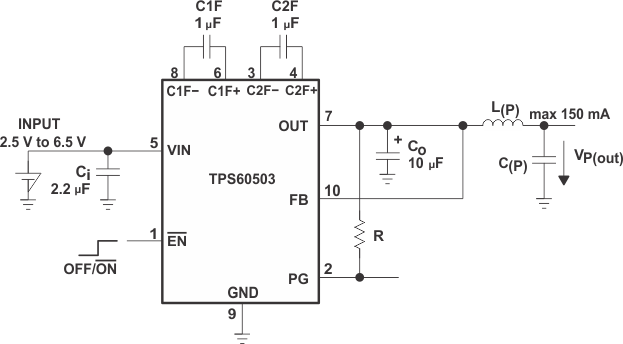 TPS60500 TPS60501 TPS60502 TPS60503 typapp4.gif