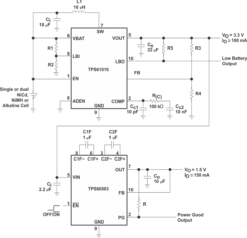 TPS60500 TPS60501 TPS60502 TPS60503 typapp6.gif