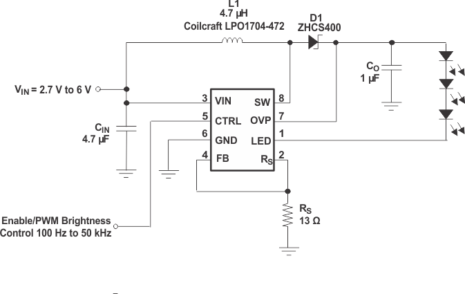 TPS61043 prwing8led_lvs465.gif