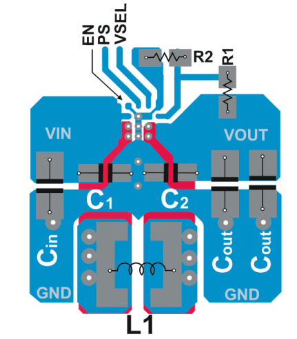 TPS63010 TPS63011 TPS63012 layout_SLVS653.gif