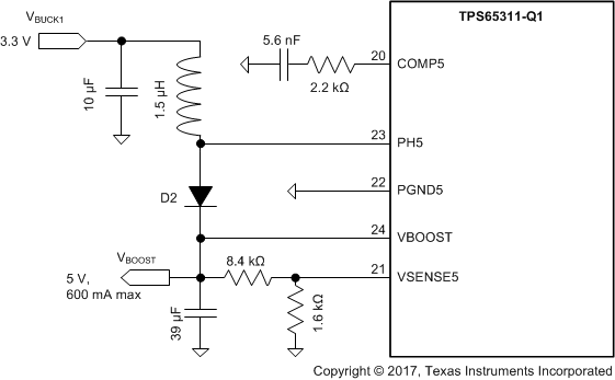 TPS65311-Q1 typ_app_boost_slvsca6.gif