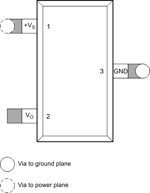 LM50 LM50-Q1 Layout_Config_SNIS177.gif