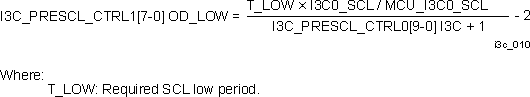  SCL Open-Drain Low Period