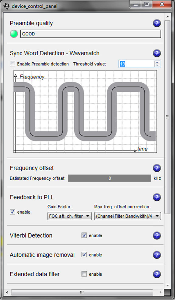 CC1120 scr_recvr_confg_SmartRF_Studio_swrs112.png