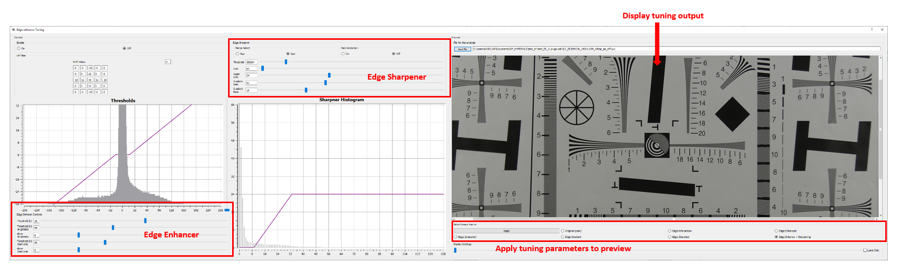 EE Semi-Automatic 调优 GUI