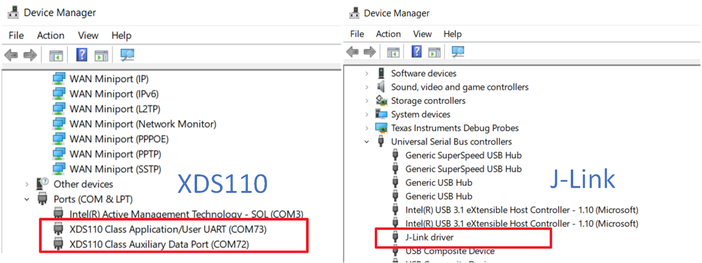  设备管理器视图