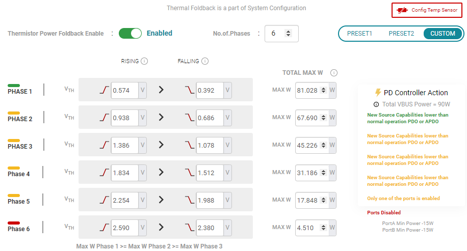  热折返 GUI 条目示例