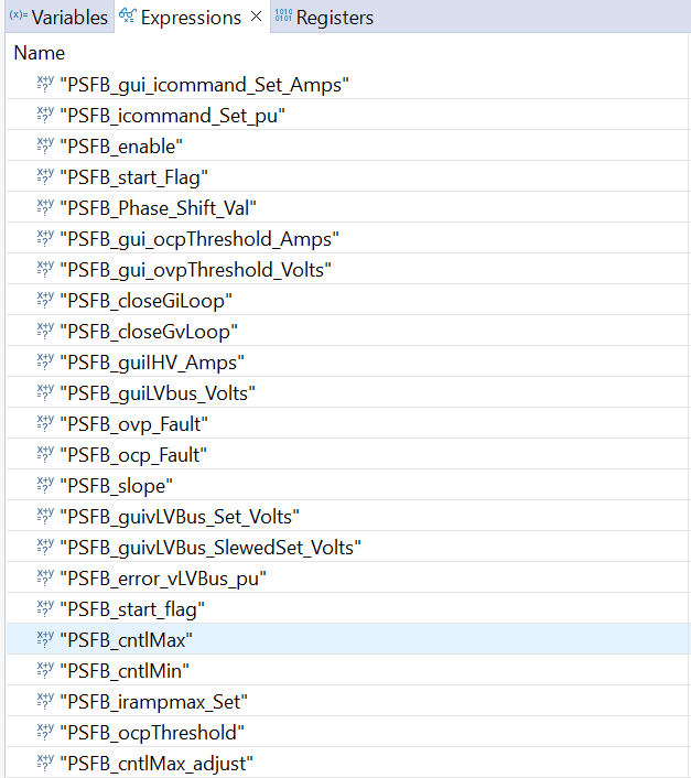 TIDM-02009 表达式窗口