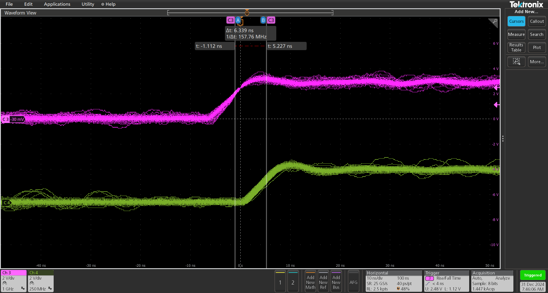  使用恢复 200MHz 时钟并启用固定延迟的 DP83TC818 PPS 同步