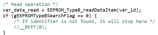 MSPM0L1306, MSPM0G3507, MSPM0C1104 EEPROM
                            仿真读取