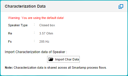 TAS5825M 特性表达数据块