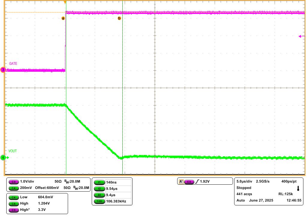  TPS62826A DVS（VOUT 下降转换）
