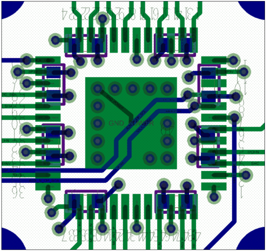 SN75DP126 layoutex1_slls977.gif