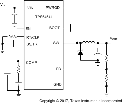 TPS54541 FP_Simplified_Circuit_slvsc57.gif