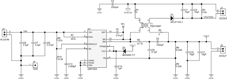 LM5160 LM5160A FlyBuck_App_Schematic_v2_SNVSA03.gif