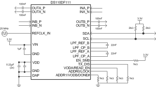 DS110DF111 简化电路原理图 DS110DF111 SimplifiedSchematic_110_r1.gif