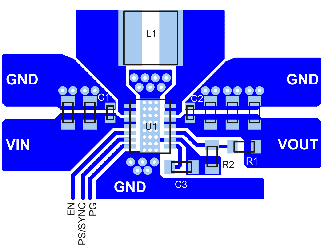 TPS63020-Q1 layout_lvs916.gif