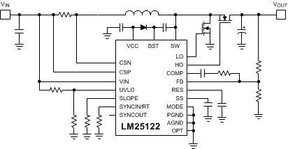 LM25122-Q1 Simp_App_Circ_SNVSAF0.gif
