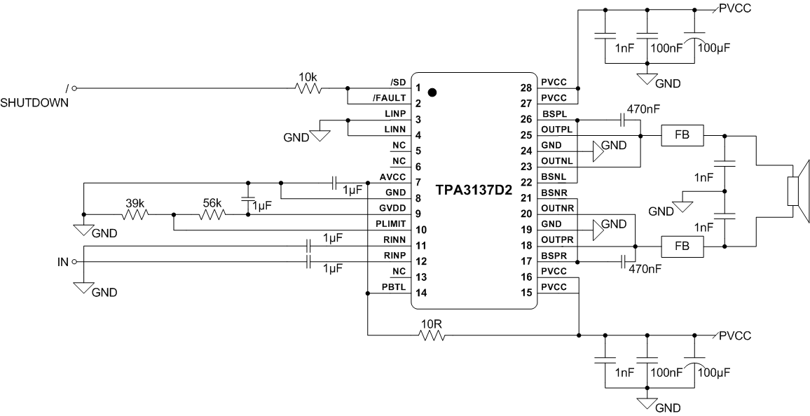 TPA3137D2 TypAppPBTL_SLOS956.gif