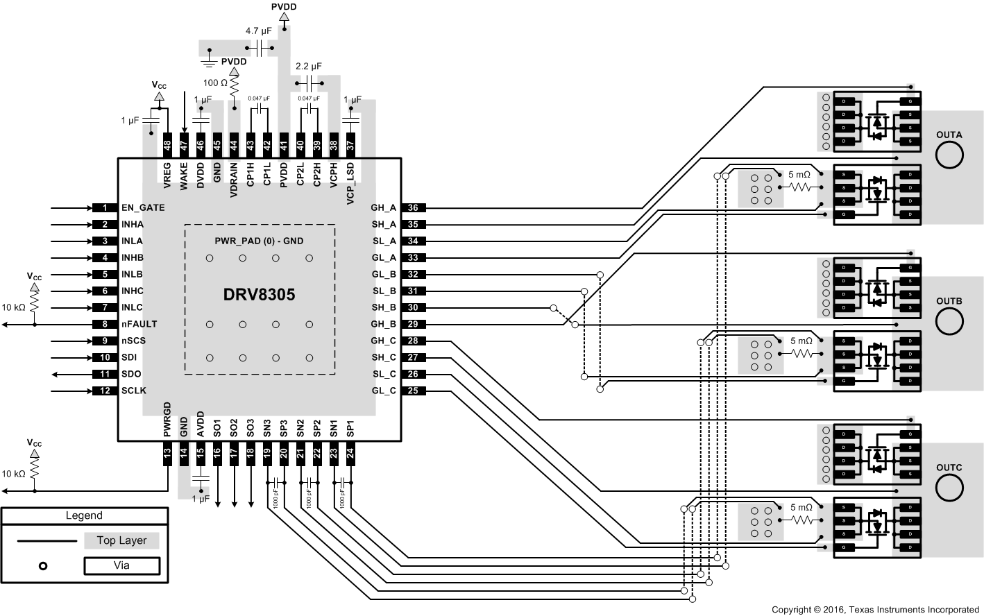 DRV8305-Q1 layout_ex_slvsd12.gif