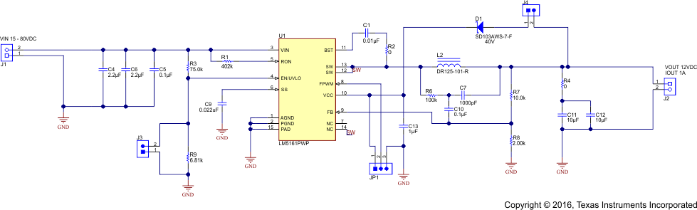 LM5161-Q1 schematic_LM5161PWPBKEVM_snvu504.gif