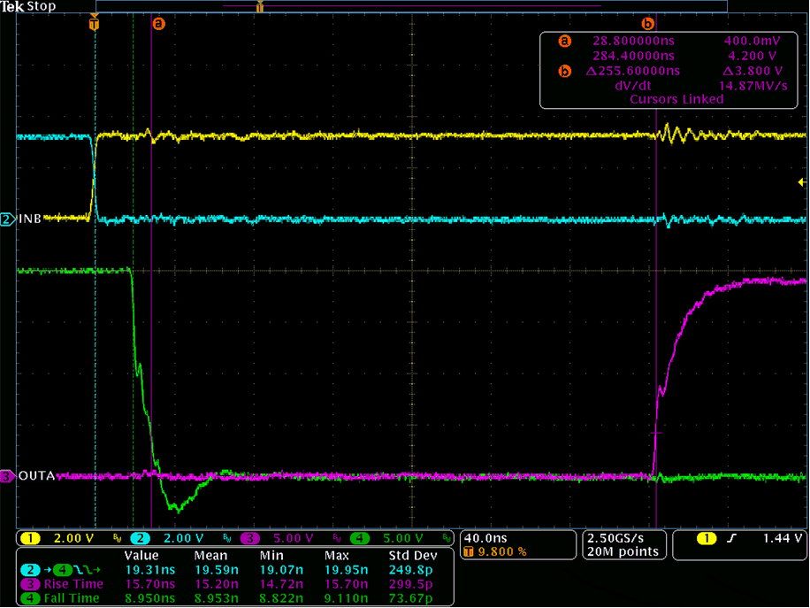 UCC21521 Zoomed-In bench-test waveform GUID-C85F8271-A190-4DCB-B898-AF4CC6A9BE68-low.gif