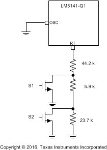 LM5141 rt_connection_circuit_440mhz_snvsaj6.gif