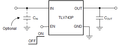 TLV743P TLV743P_appschematic.gif