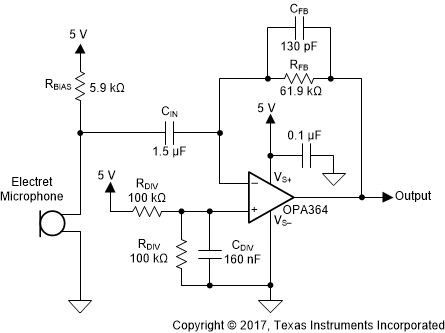 OPA363 OPA2363 OPA364 OPA2364 OPA4364 ai_sch01_SBOS259.gif