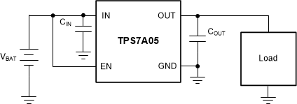 TPS7A05 TypApp_Battery.gif