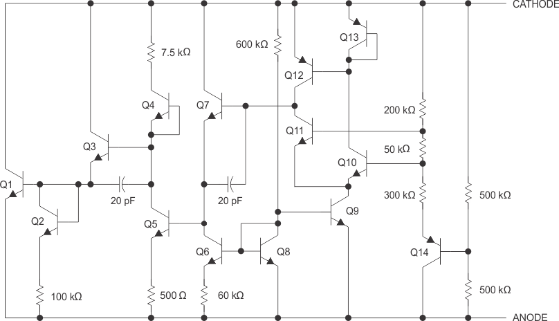 LM285-2.5 LM385-2.5 LM385B-2.5 schematic_slvs023.gif