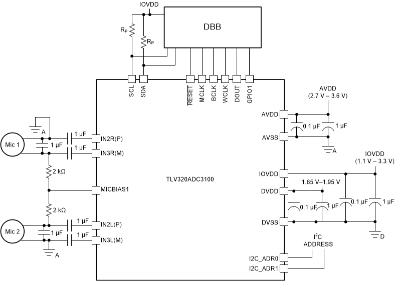 TLV320ADC3100 Typical_connection_BAS906.gif
