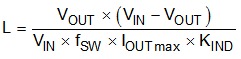 TPS65911 tps65911-inductor-equation.gif