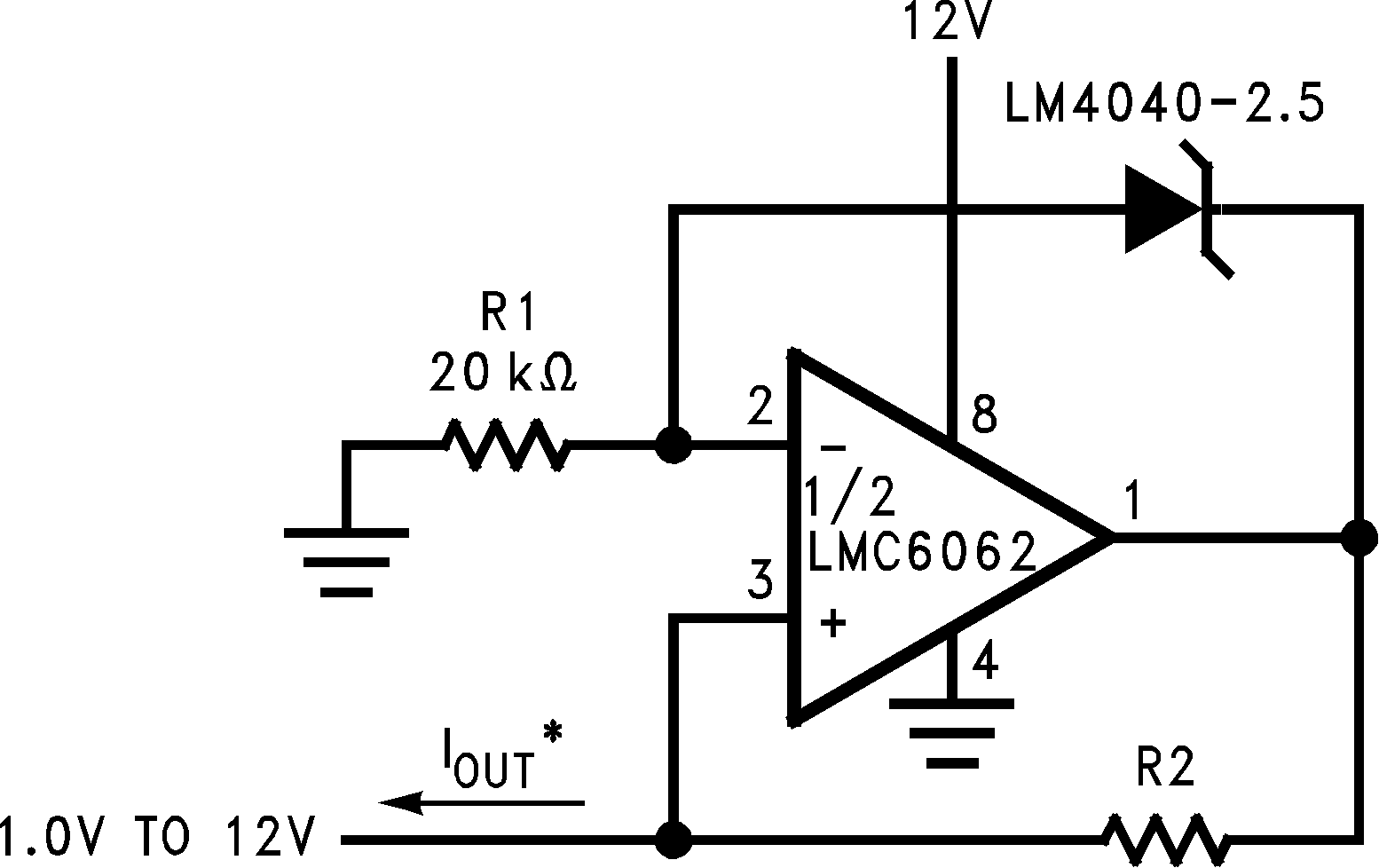 LM4040-N LM4040-N-Q1 精密 1mA 电流源