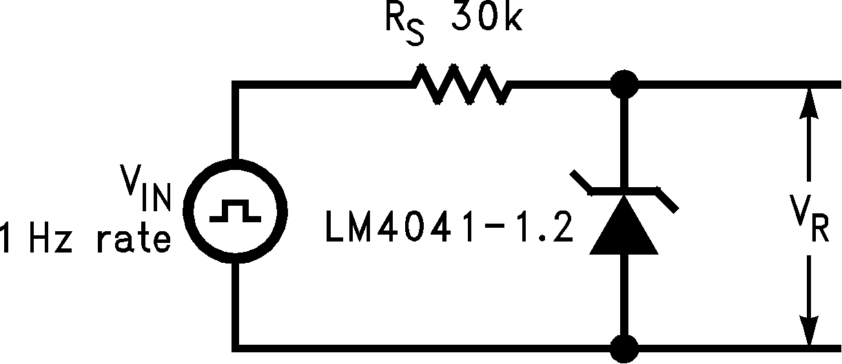 LM4041-N  LM4041-N-Q1 启动和关断测试电路
