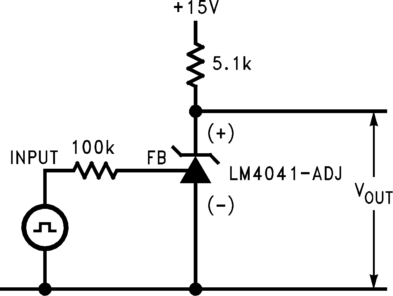 LM4041-N  LM4041-N-Q1 线路瞬态测试电路