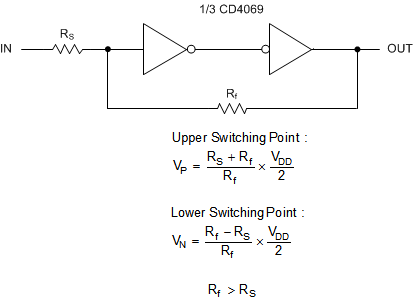 CD4069UB Input_Pulse_Shaping_Circ_SCHS054.gif