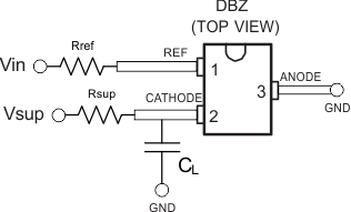 TL431-Q1 TL432-Q1 layout.gif