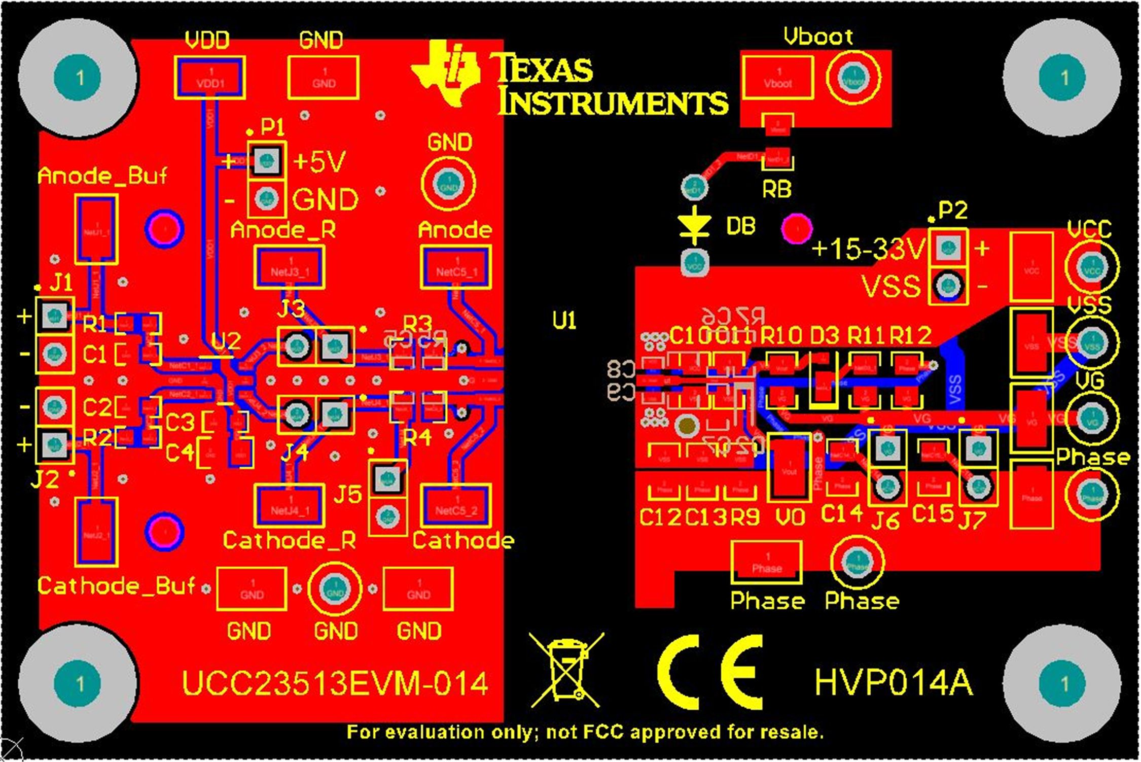 UCC23511 Layout Example GUID-7187A420-7D54-41C0-9B9E-AADDC088AFFE-low.png