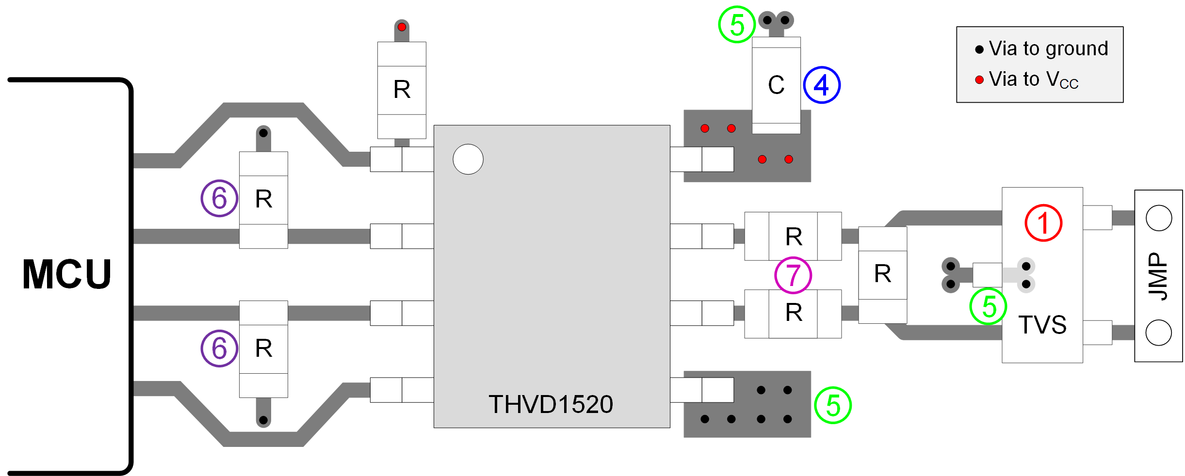 THVD1520 layout_example_thvd1520.gif