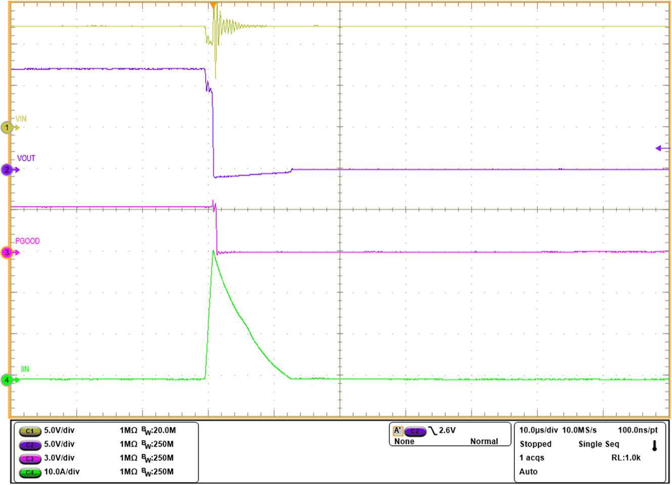 Output Hard Short-Circuit
While ON (Zoomed In) GUID-20200807-CA0I-0WQV-SH6N-9XFXSQJRLKP7-low.gif