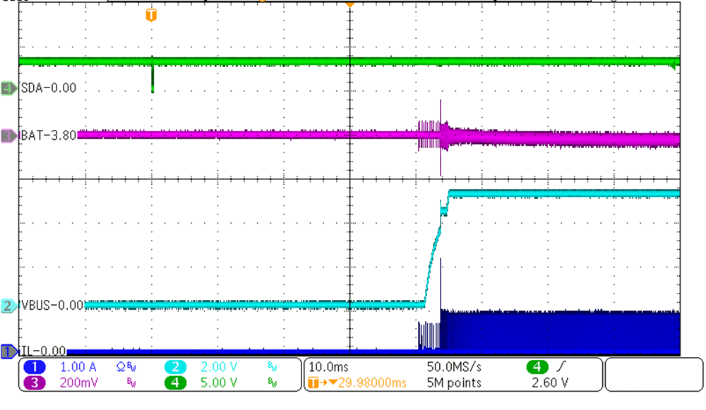 BQ25620 BQ25622 升压模式上电 BQ25620 BQ25622 升压模式上电