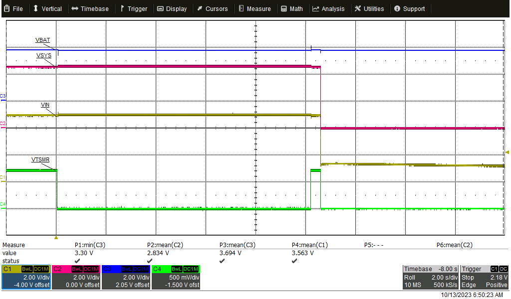 BQ25185 进入出厂模式