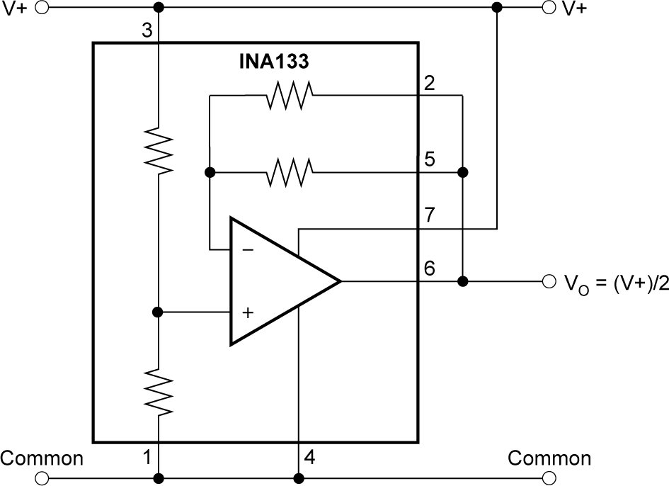 INA133 INA2133 伪接地发生器