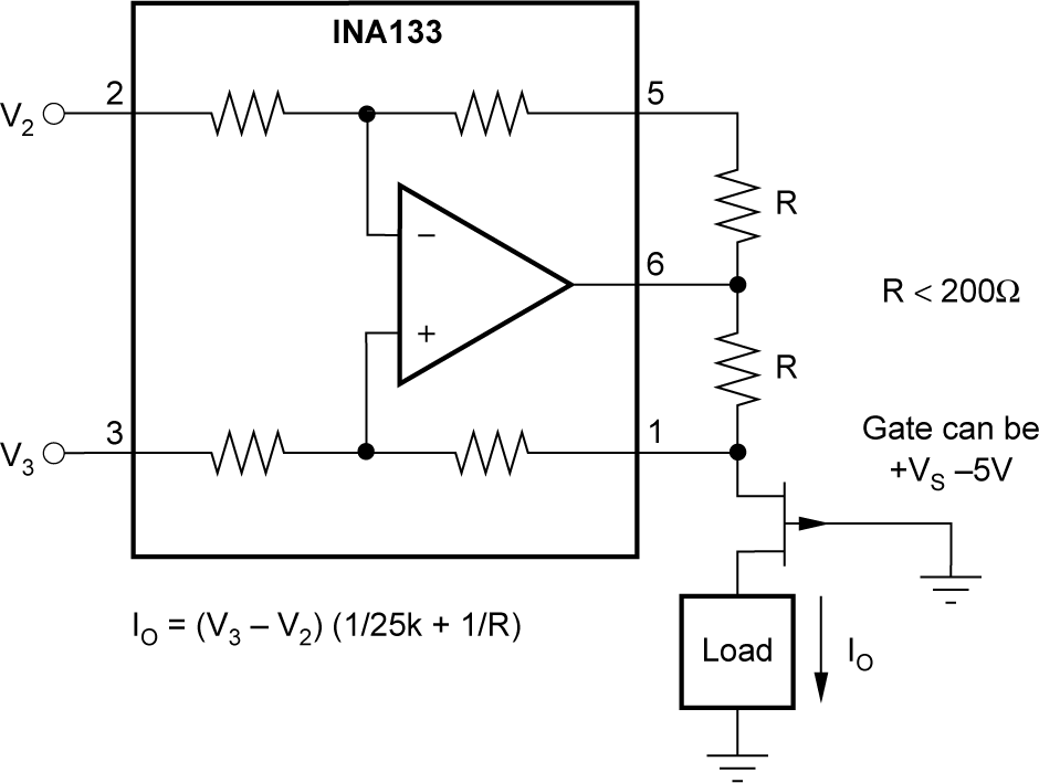 INA133 INA2133 隔离电流源