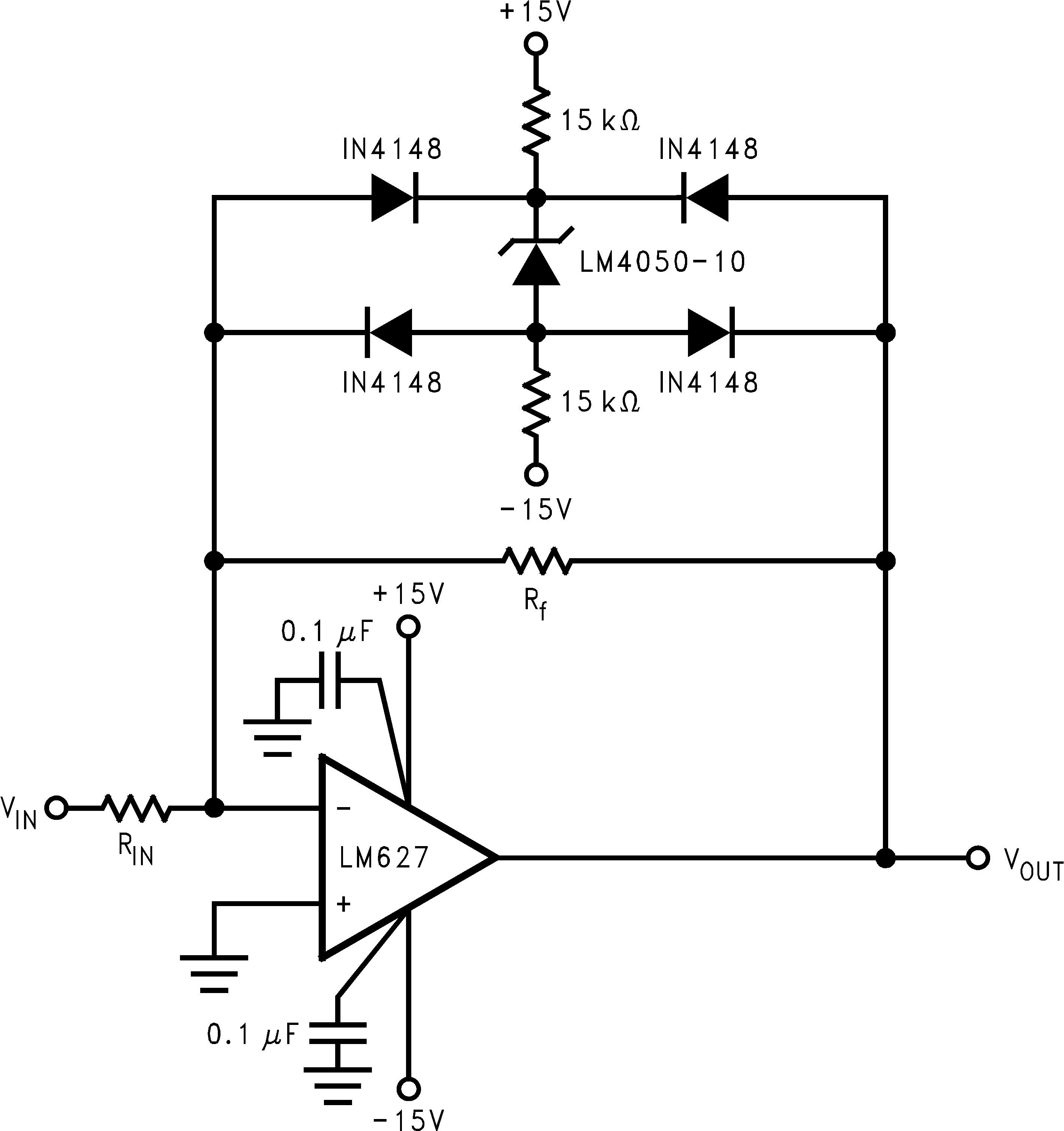 LM4050-N LM4050-N-Q1 有界放大器